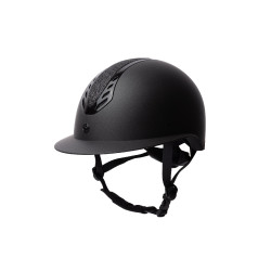Casco de equitación Horze Celeste Negro / negro Casco de equitación Horze Celeste Negro / negro