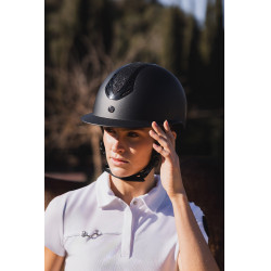 Casco de equitación Horze Celeste Negro / negro Casco de equitación Horze Celeste Negro / negro