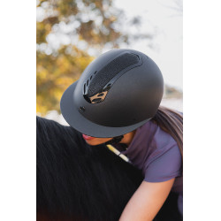 Casco de equitación Horze Celeste Negro azabache Casco de equitación Horze Celeste Negro azabache