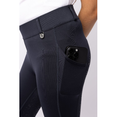 Leggings de equitación Horze Dea para niño Gris humo Leggings de equitación Horze Dea para niño Gris humo