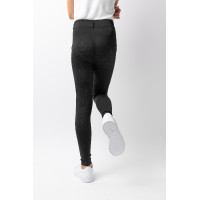 Leggings de equitación Horze Dea para niño Negro