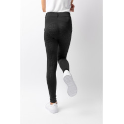 Leggings de equitación Horze Dea para niño Negro