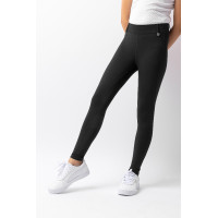 Leggings de equitación Horze Dea para niño Negro