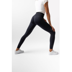 Polainas Scrunch Horze Nessa full grip sin costuras Negro