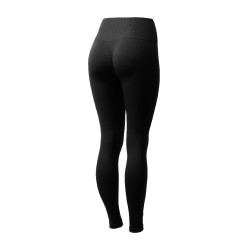 Polainas Scrunch Horze Nessa full grip sin costuras Negro