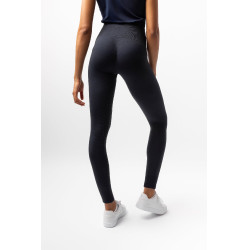 Polainas Scrunch Horze Nessa full grip sin costuras Apertura Azul marino