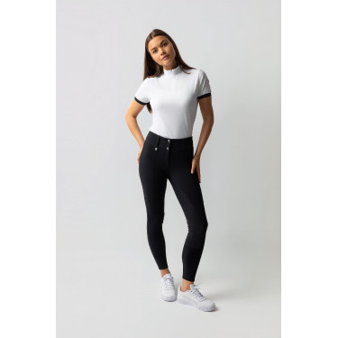 Pantalón Horze Grand Prix Pro con culera completa para mujer Azul marino oscuro Pantalón Horze Grand Prix Pro con culera completa para mujer Azul marino oscuro