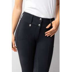 Pantalón Horze Grand Prix Pro con culera completa para mujer Azul marino oscuro Pantalón Horze Grand Prix Pro con culera completa para mujer Azul marino oscuro
