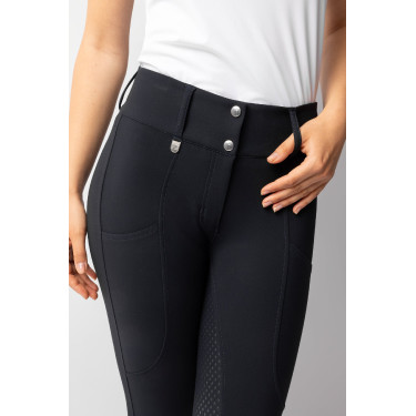 Pantalón Horze Grand Prix Pro con culera completa para mujer Azul marino oscuro Pantalón Horze Grand Prix Pro con culera completa para mujer Azul marino oscuro