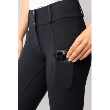 Pantalón Horze Grand Prix Pro con culera completa para mujer Azul marino oscuro Pantalón Horze Grand Prix Pro con culera completa para mujer Azul marino oscuro