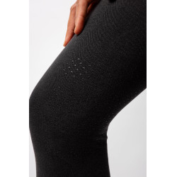 Pantalón Horze Carolyn denim fullgrip mujer Negro