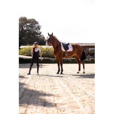 Polo B Vertigo Giselle bicolor mujer Belleza negra Negro