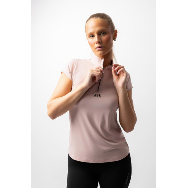 Camiseta de entrenamiento B Vertigo Joelle de manga corta para mujer Sepia rosado