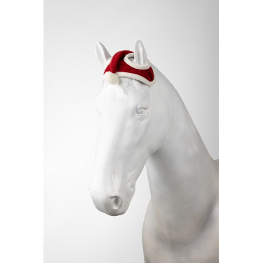 Gorro navideño para caballo Horze Rojo oscuro