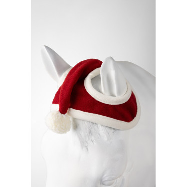 Gorro navideño para caballo Horze Rojo oscuro