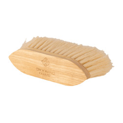 Cepillo clásico de madera largo y suave Grooming Deluxe Natural Marr&amp;oacute;n