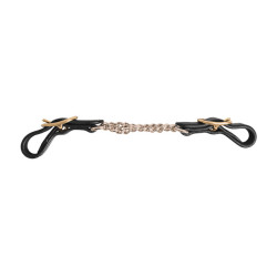 Cadena doble para hackamore Dy'on Negro