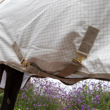 Manta antialérgica y de verano Comfort Kentucky Blanco Manta antialérgica y de verano Comfort Kentucky Blanco