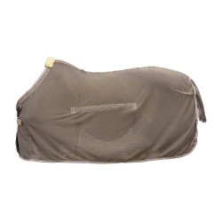 Manta antimoscas con protección ventral Comfort Kentucky Beige a cuadros