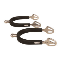 Espuelas de bola de acero con goma Velari Acero inoxidable