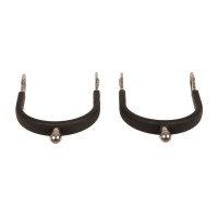 Espuelas de bola de acero con goma Velari Acero inoxidable