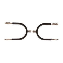 Espuelas de bola de acero con goma Velari Acero inoxidable Espuelas de bola de acero con goma Velari Acero inoxidable