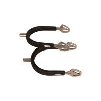 Espuelas redondas de acero con goma Velari Acero inoxidable