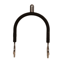 Espuelas redondas de acero con goma Velari Acero inoxidable