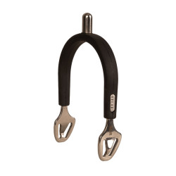 Espuelas redondas de acero con goma Velari Acero inoxidable