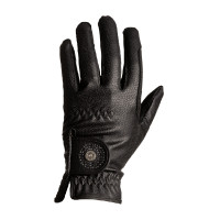 Guantes de equitación con agarre y purpurina Kentucky Negro