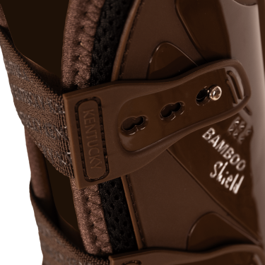 Guarniciones delanteras con protección del carpo elástica Kentucky Castaño Marrón