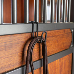 Soporte para cabezada Grooming Deluxe Negro