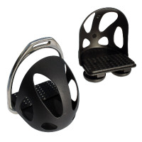 Jaula Daslö para estribos Negro