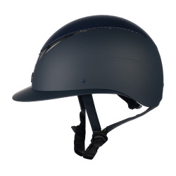 Casco HKM Alarion Azúl marino / plata Casco HKM Alarion Azúl marino / plata