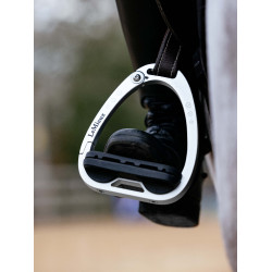 Estribos Junior LeMieux Balance Aluminio Plata