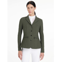 Chaqueta de concurso LeMieux Mesh Jessica Verde abeto