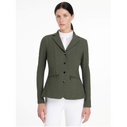 Chaqueta de concurso LeMieux Mesh Jessica Verde abeto