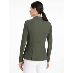 Chaqueta de concurso LeMieux Mesh Jessica Verde abeto