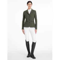 Chaqueta de concurso LeMieux Mesh Jessica Verde abeto