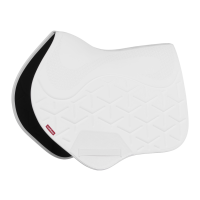 Manta CSO LeMieux moldeada ProForm Blanco