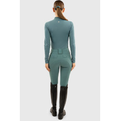 Polo Técnico Harcour Tess mujer Pavo real Azul