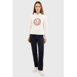 Sudadera Harcour Sama mujer Blanco