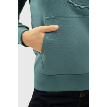 Sudadera Harcour Sama mujer Pavo real