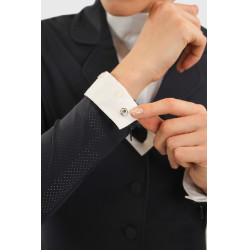 Americana de concurso Harcour Bess mujer Marino Azul marino