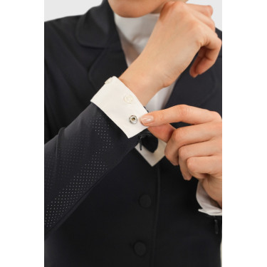 Americana de concurso Harcour Bess mujer Marino Azul marino