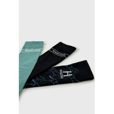 Calcetines Harcour Beeges Pavo / marino / salto marino Calcetines Harcour Beeges Pavo / marino / salto marino