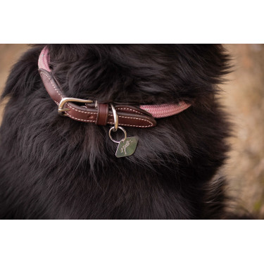 Collar para perro Penelope Billie Rosa / lurex