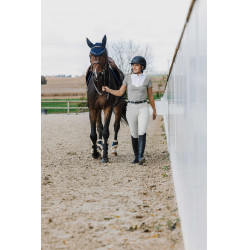 Polo Equithème Tokyo Gris pardo Marr&amp;amp;amp;oacute;n