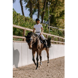 Polo Equithème Tokyo Gris pardo Marr&amp;amp;amp;oacute;n