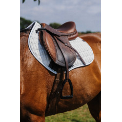 Almohadilla de montar Equithème Eclat Blanco